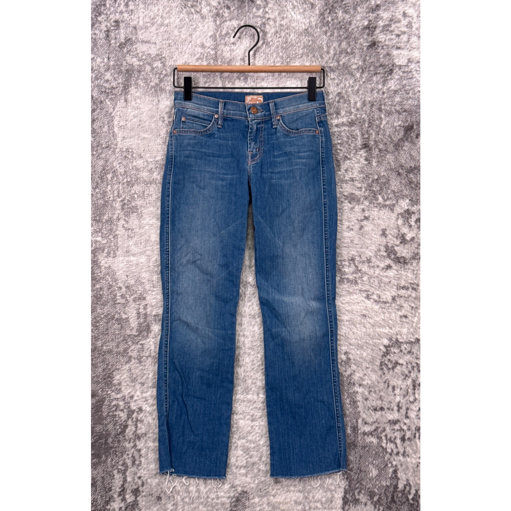 MOTHER Blue Ankle & Cropped Jeans